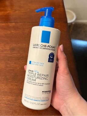 La Roche-Posay Lipikar AP+M Triple Repair Moisturizing Cream, 13.52 fl oz